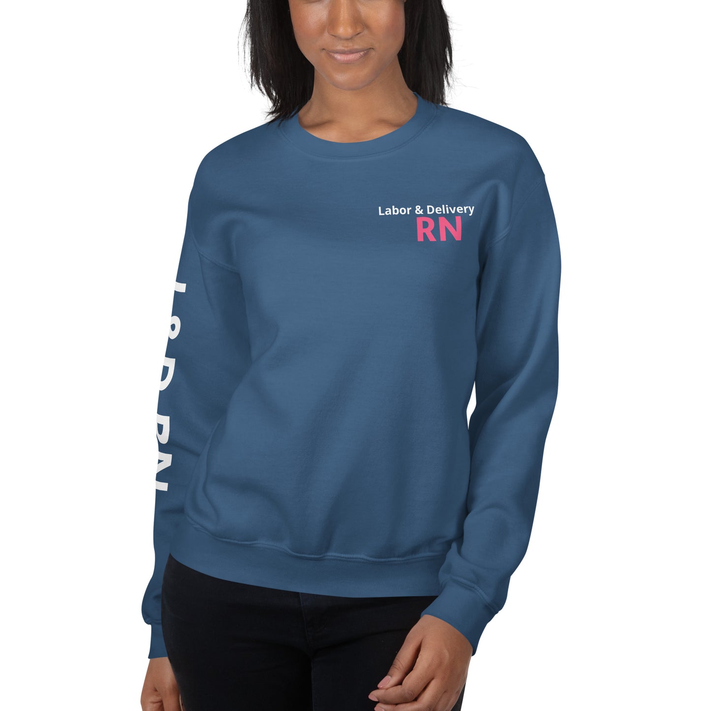 Labor & Delivery Pink RN Sweatshirt