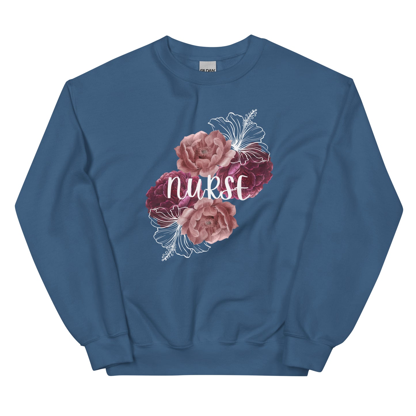 Nurse Flowers Sweatshirt