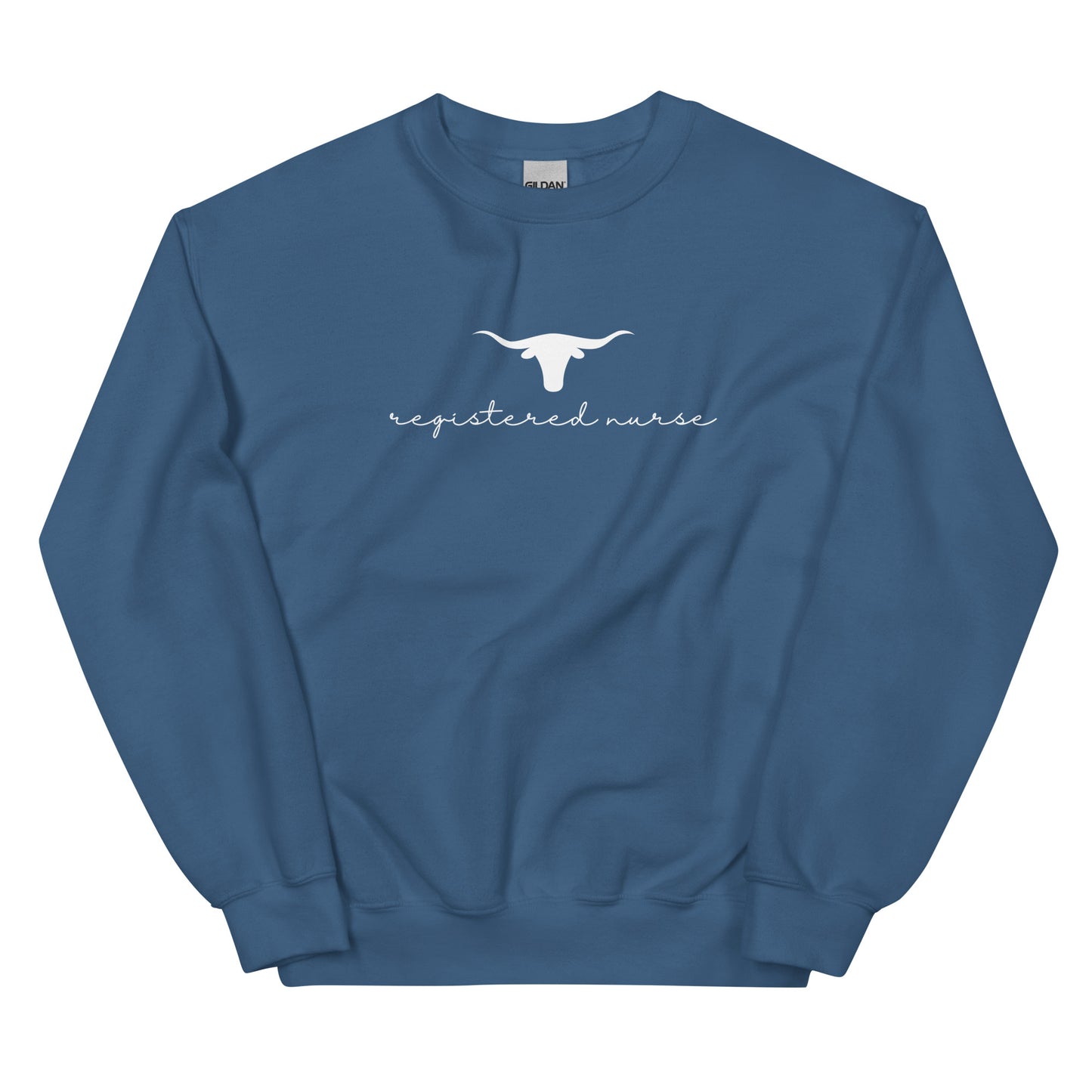 White Longhorn Sweatshirt