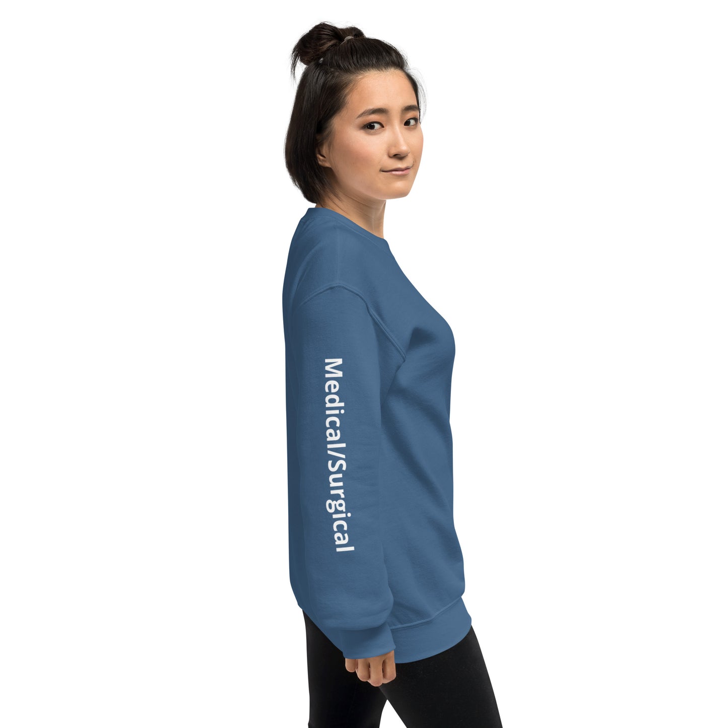 Med/Surg White RN Sweatshirt