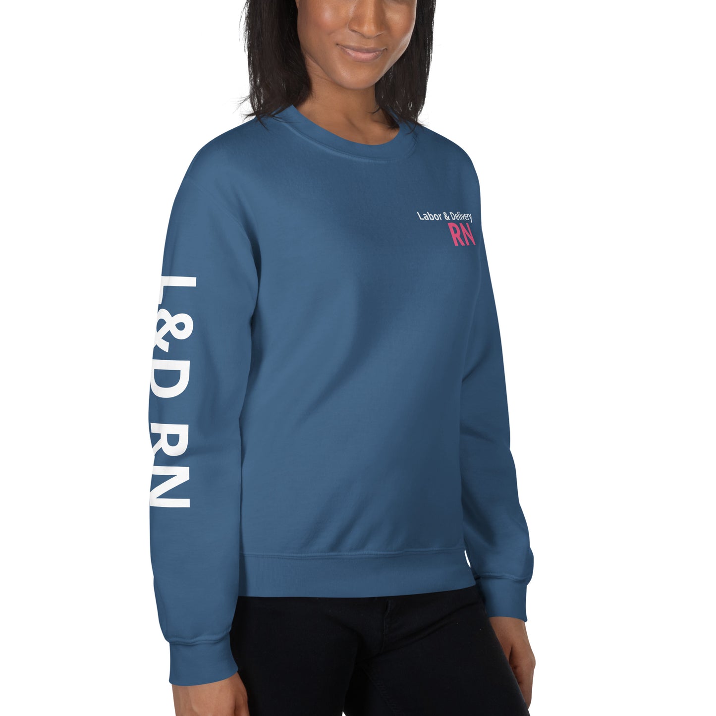 Labor & Delivery Pink RN Sweatshirt