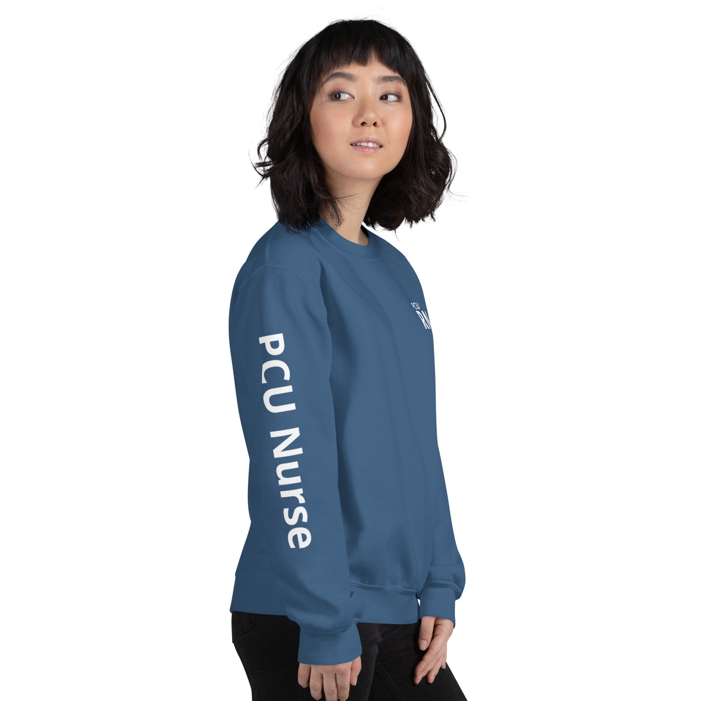 PCU White RN Sweatshirt