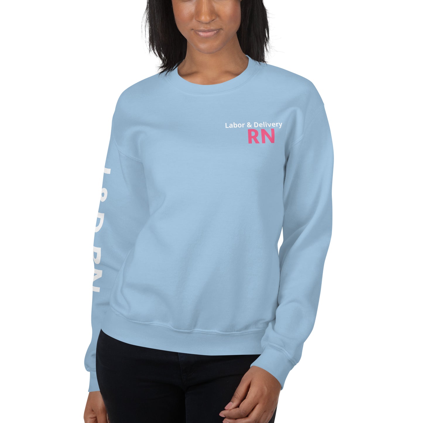 Labor & Delivery Pink RN Sweatshirt