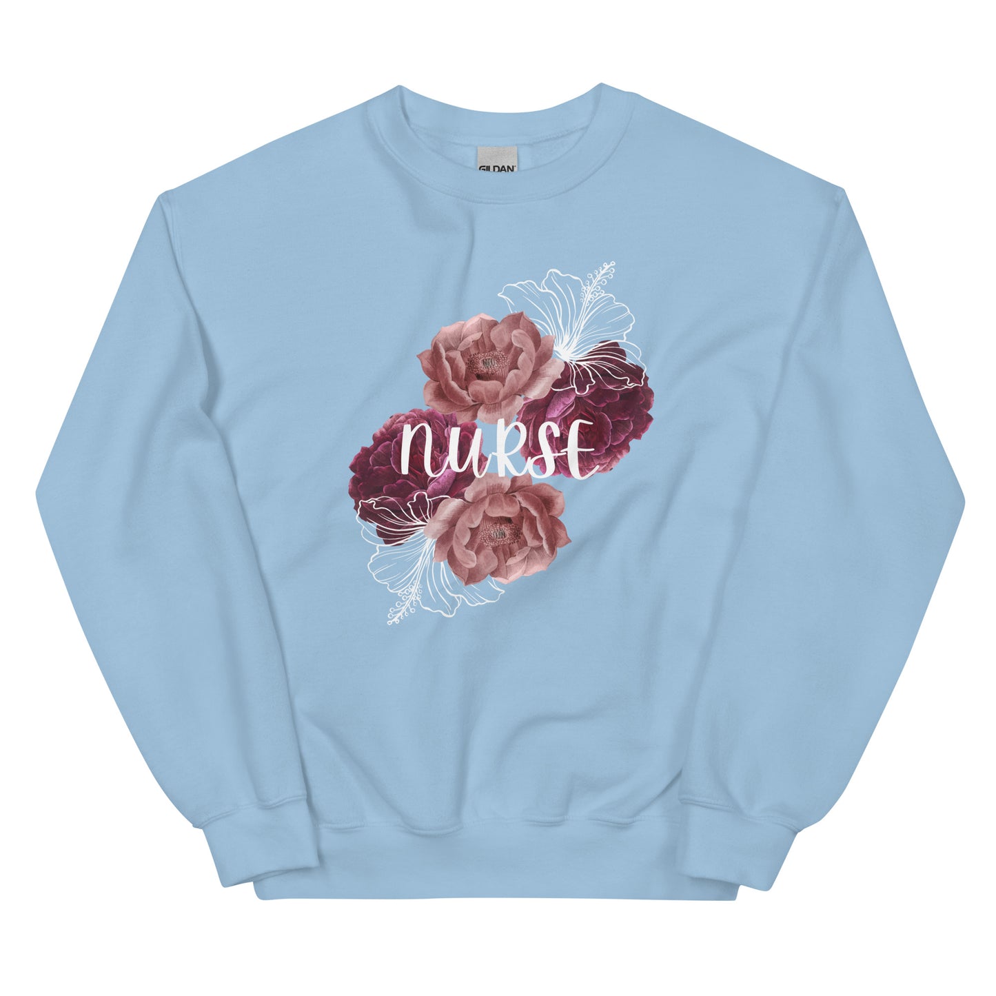 Nurse Flowers Sweatshirt