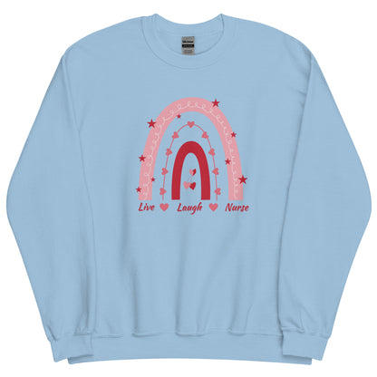 Live Laugh Love Nursing Sweatshirt