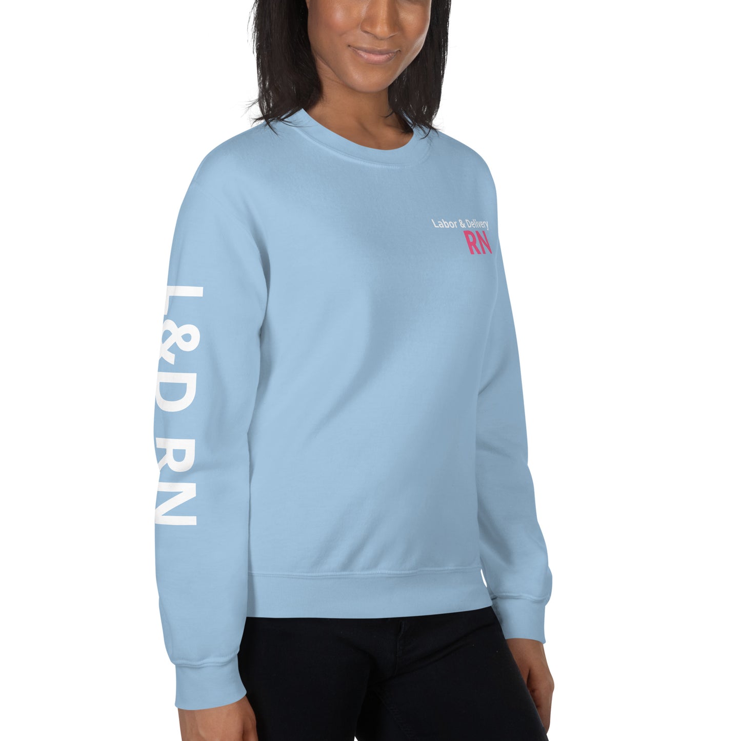 Labor & Delivery Pink RN Sweatshirt