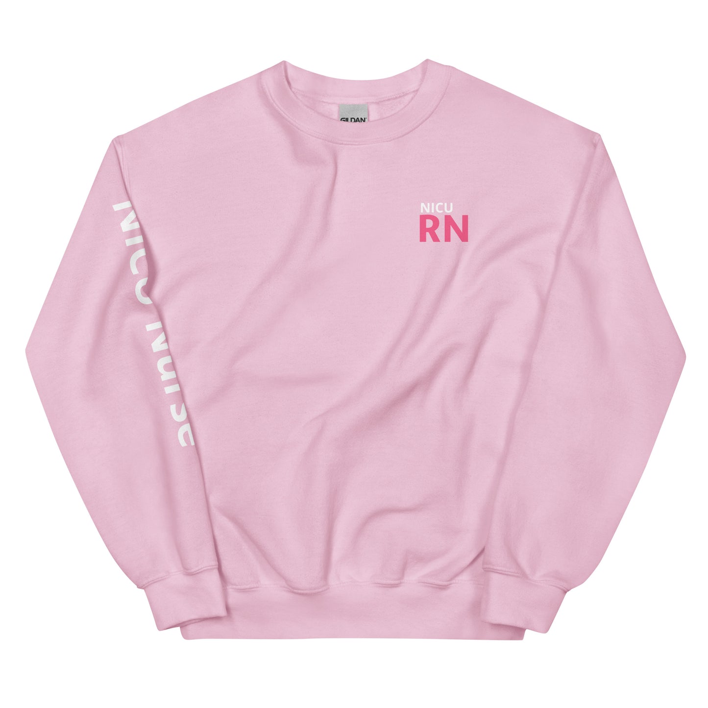 NICU Pink RN Sweatshirt