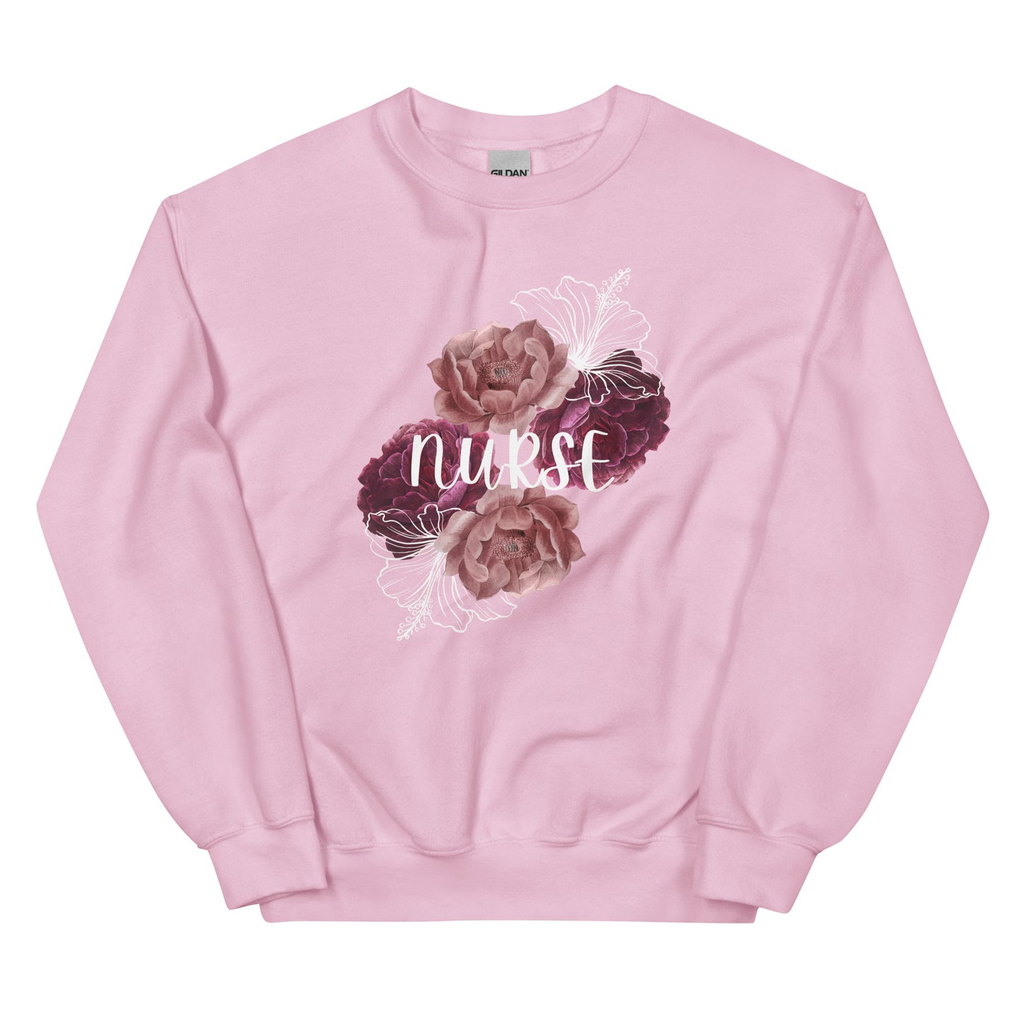 Nurse Flowers Sweatshirt