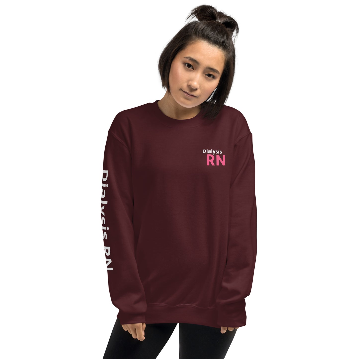 Dialysis Pink RN Sweatshirt