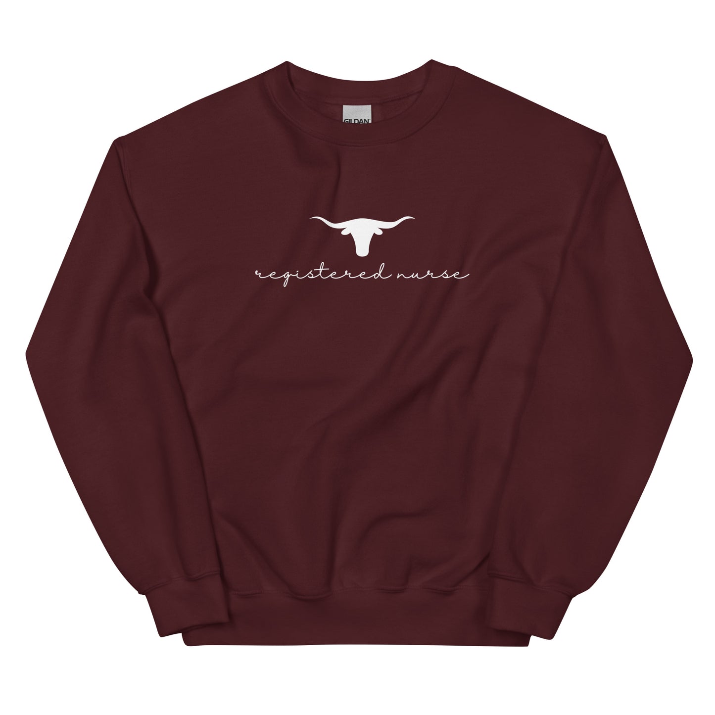 White Longhorn Sweatshirt