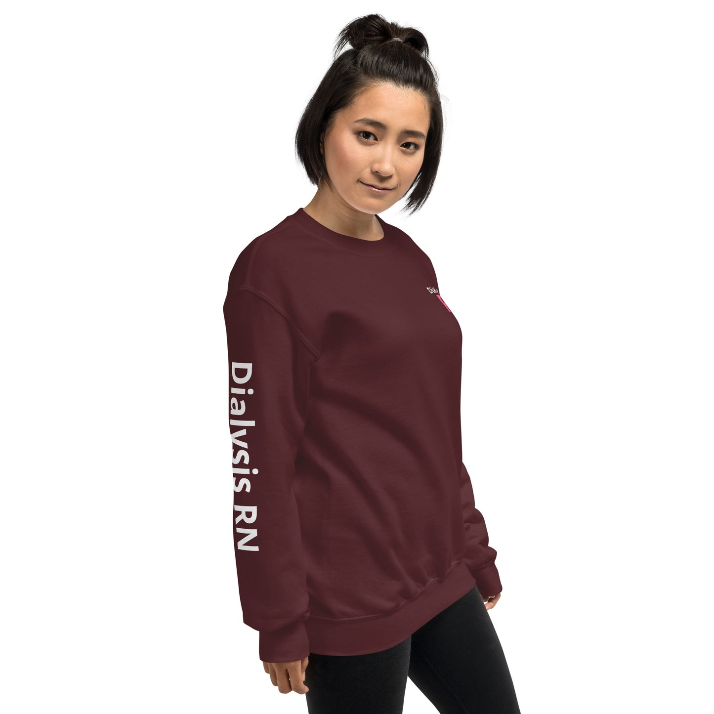 Dialysis Pink RN Sweatshirt