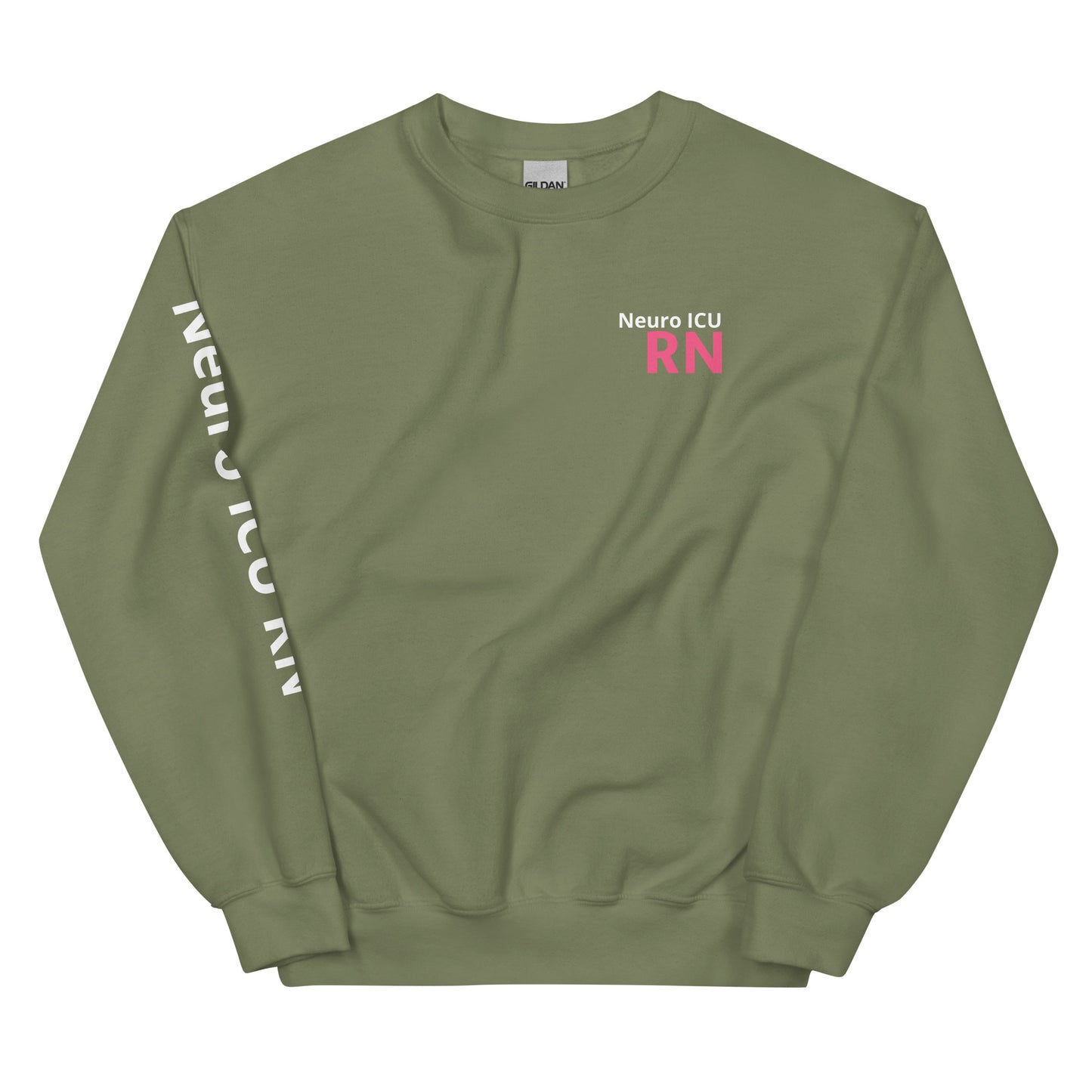 Neuro ICU Pink RN Sweatshirt