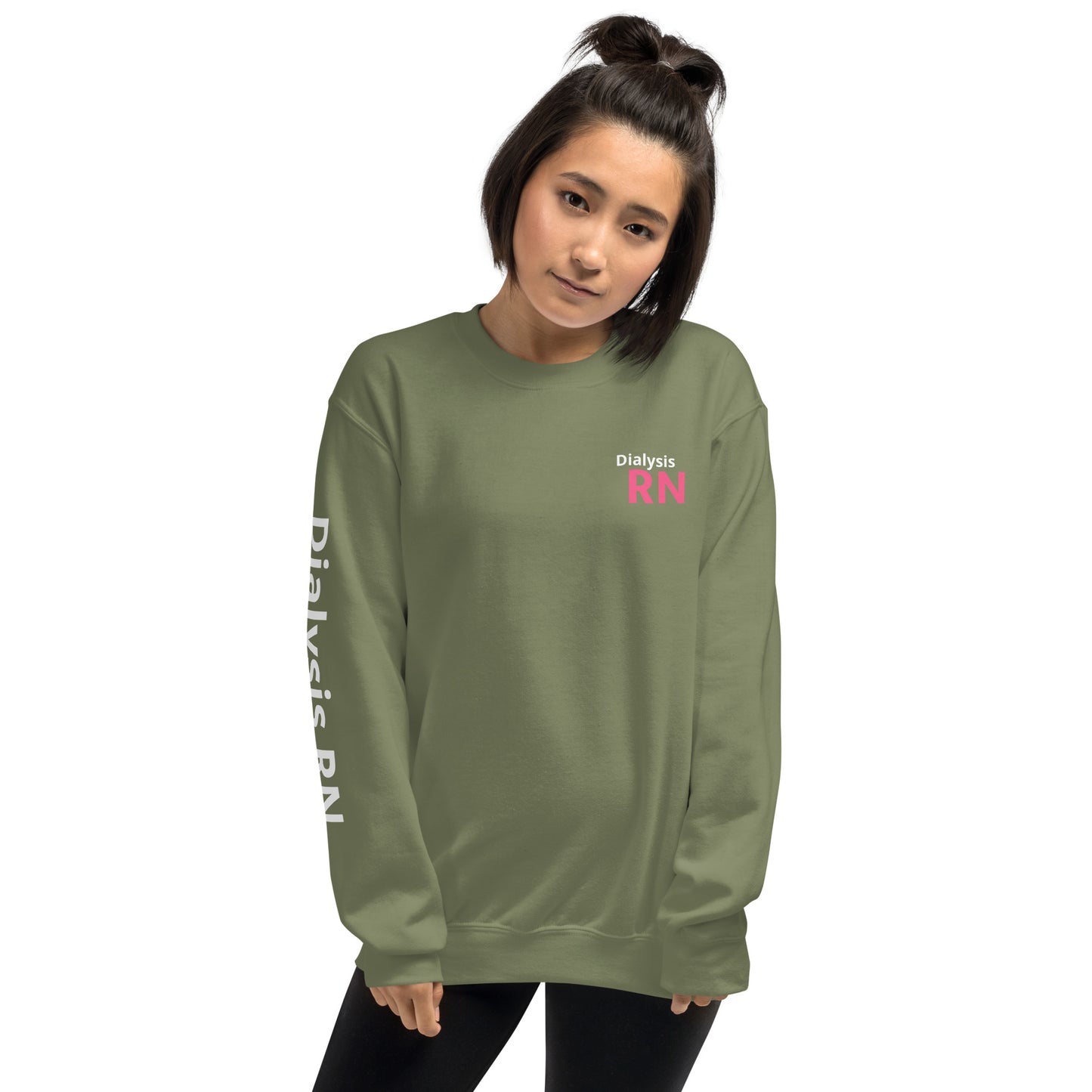 Dialysis Pink RN Sweatshirt