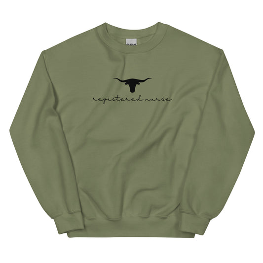 Black Longhorn Sweatshirt