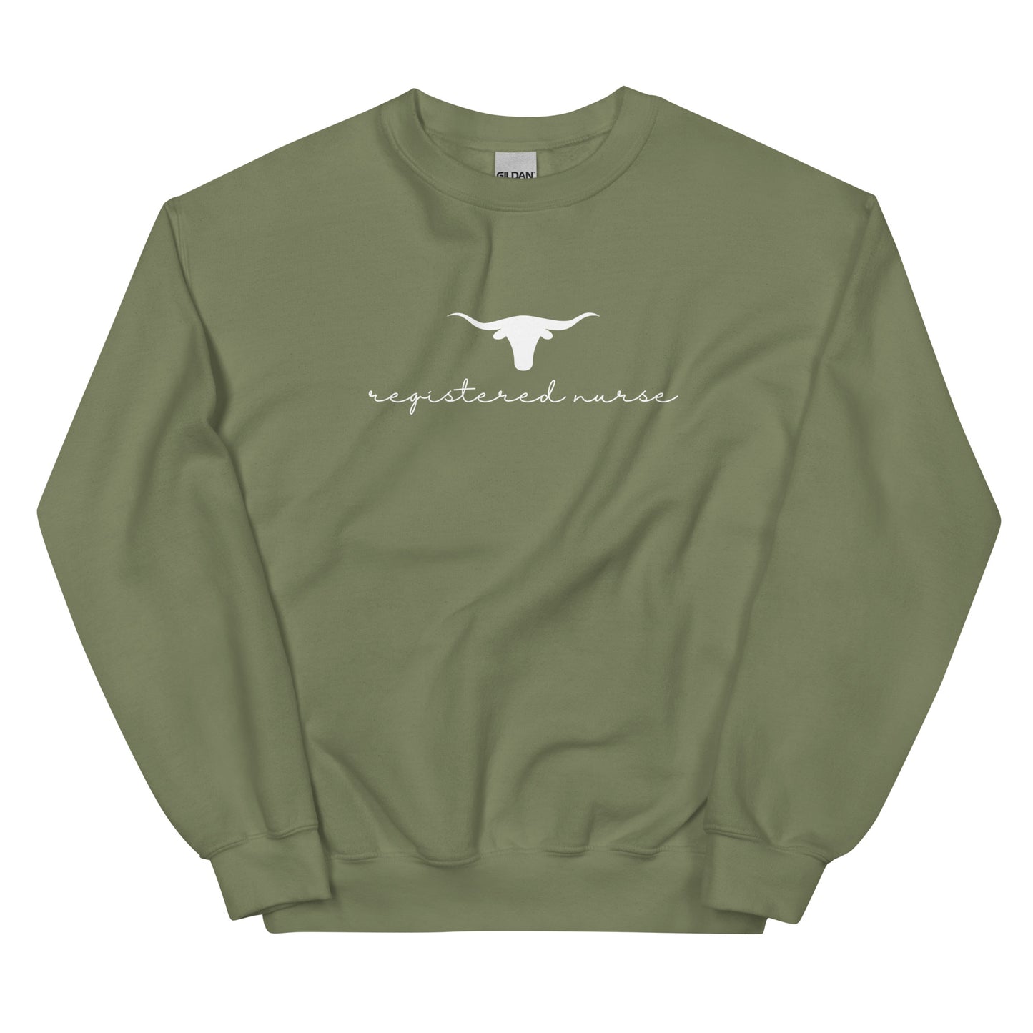 White Longhorn Sweatshirt