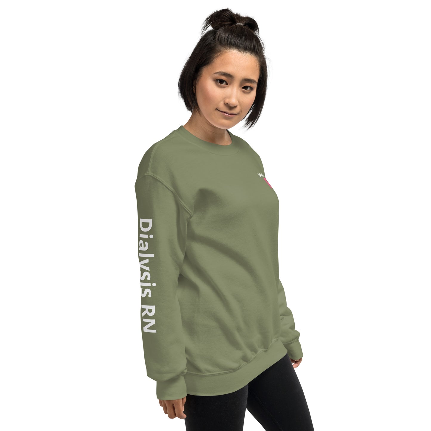 Dialysis Pink RN Sweatshirt