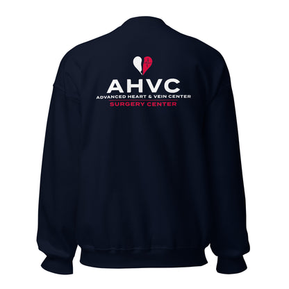 AHVC Surgery Center Unisex Sweatshirt with large back printing