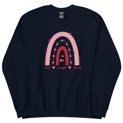 Live Laugh Love Nursing Sweatshirt