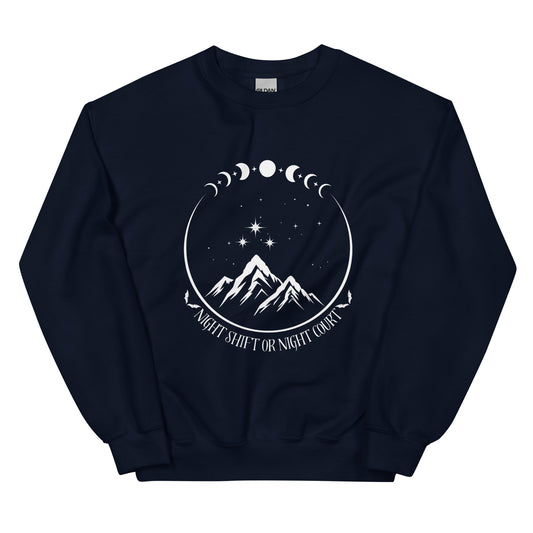 Night Shift or Night Court Sweatshirt