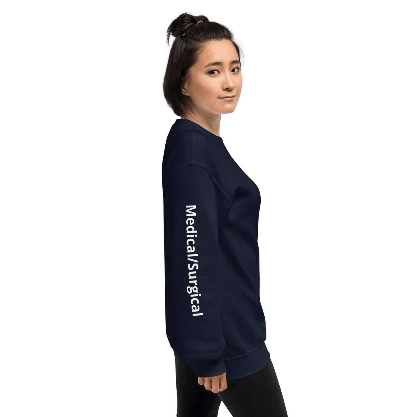 Med/Surg White RN Sweatshirt