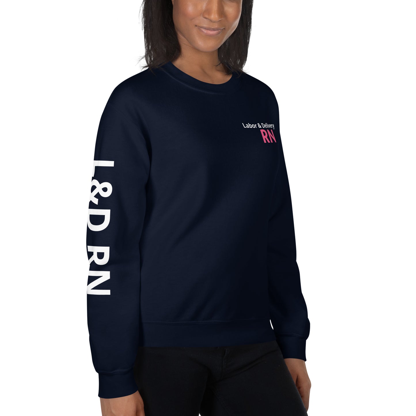 Labor & Delivery Pink RN Sweatshirt