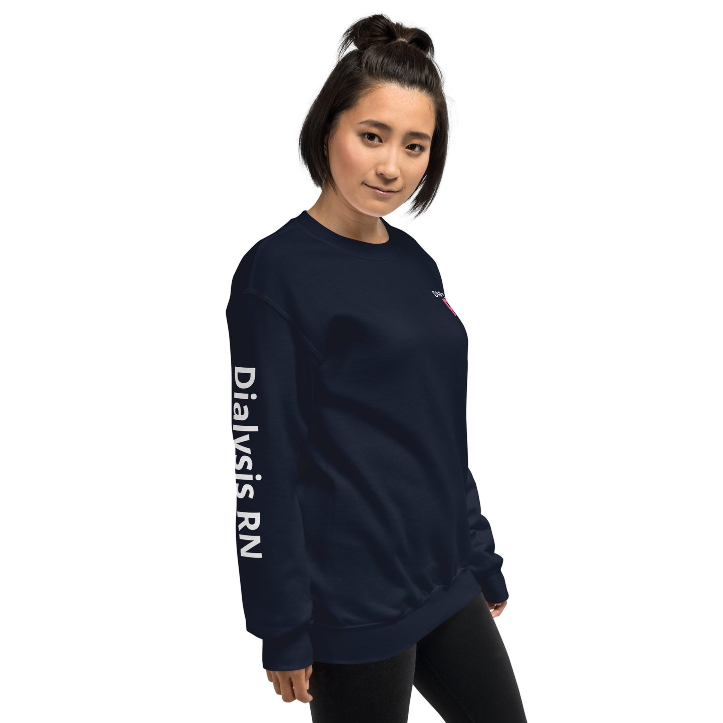 Dialysis Pink RN Sweatshirt