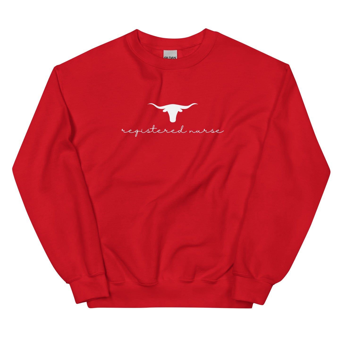 White Longhorn Sweatshirt