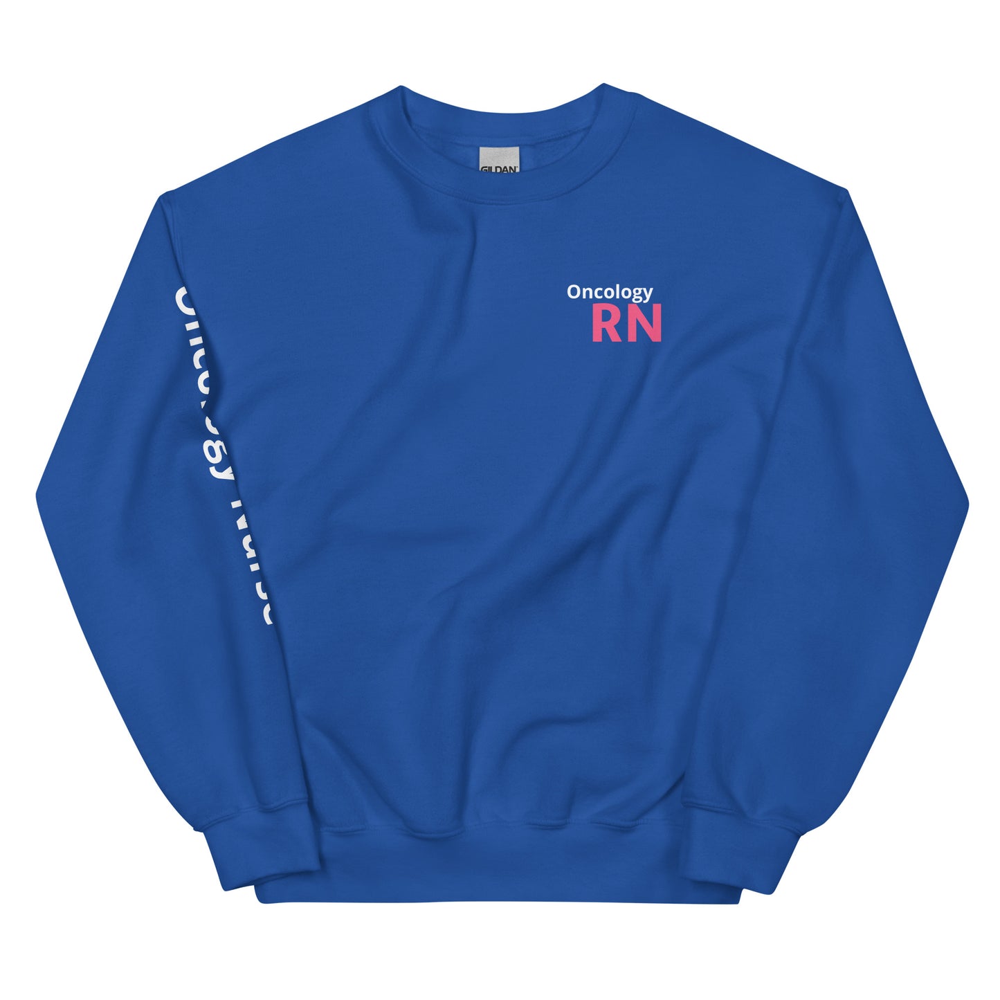 Oncology Pink RN Sweatshirt