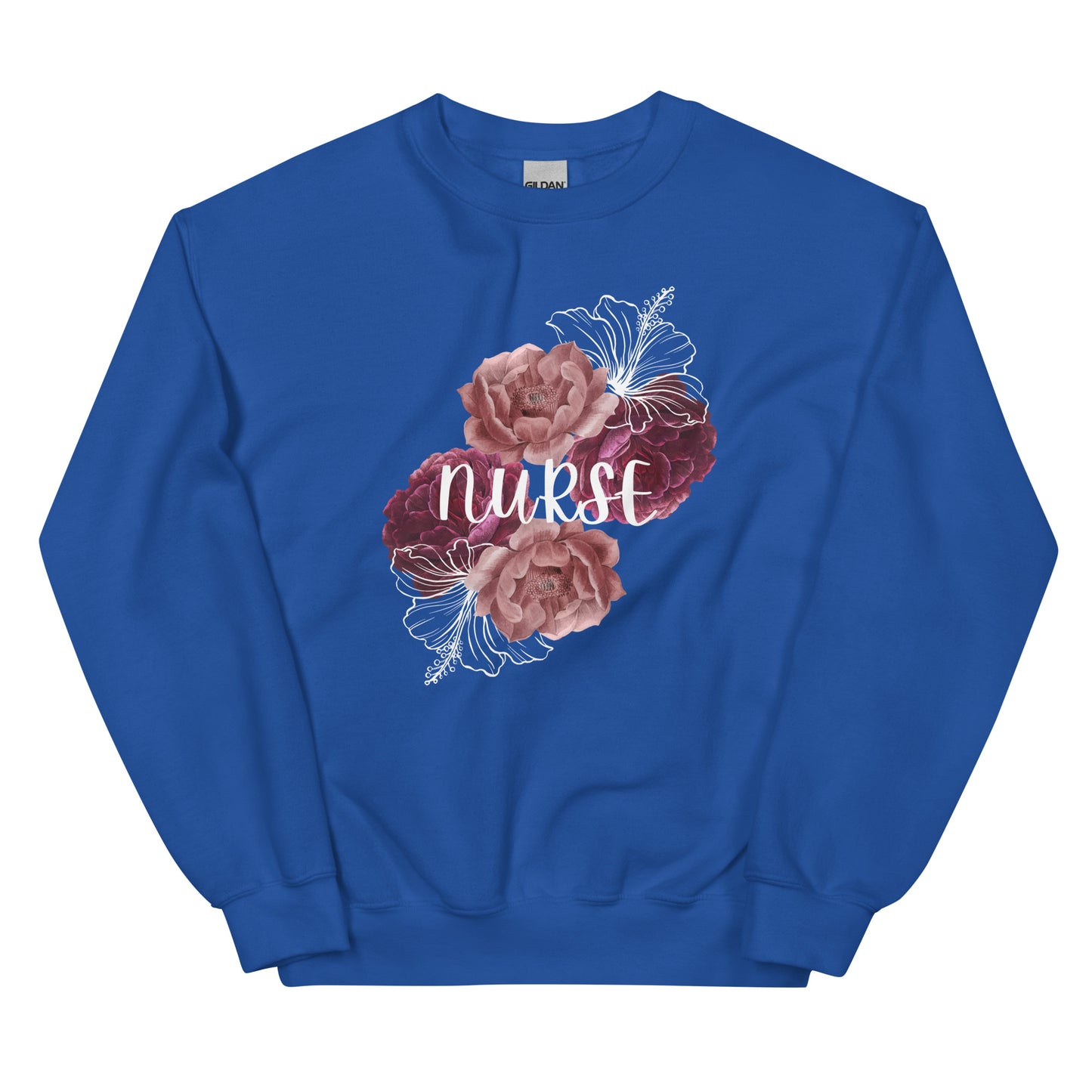 Nurse Flowers Sweatshirt