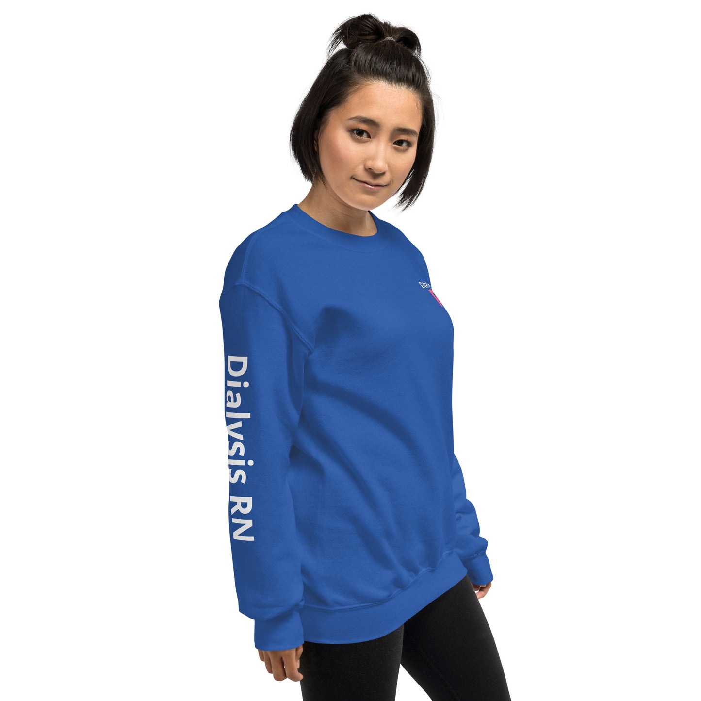 Dialysis Pink RN Sweatshirt