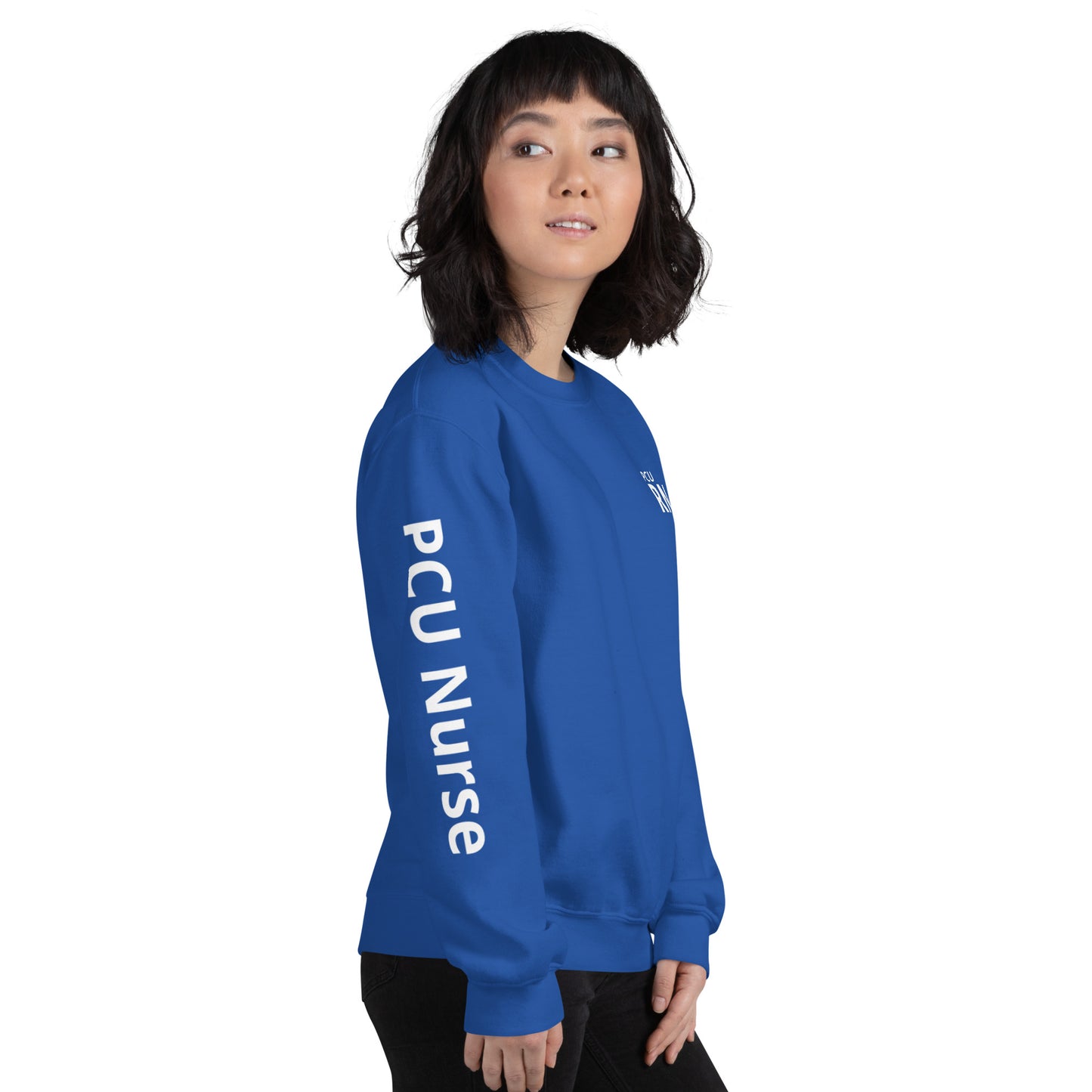 PCU White RN Sweatshirt