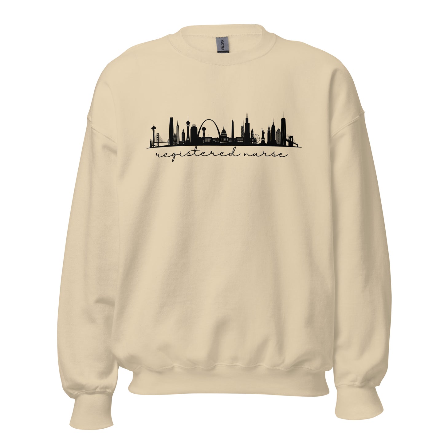 Travel Skyline Nurse Sweatshirt