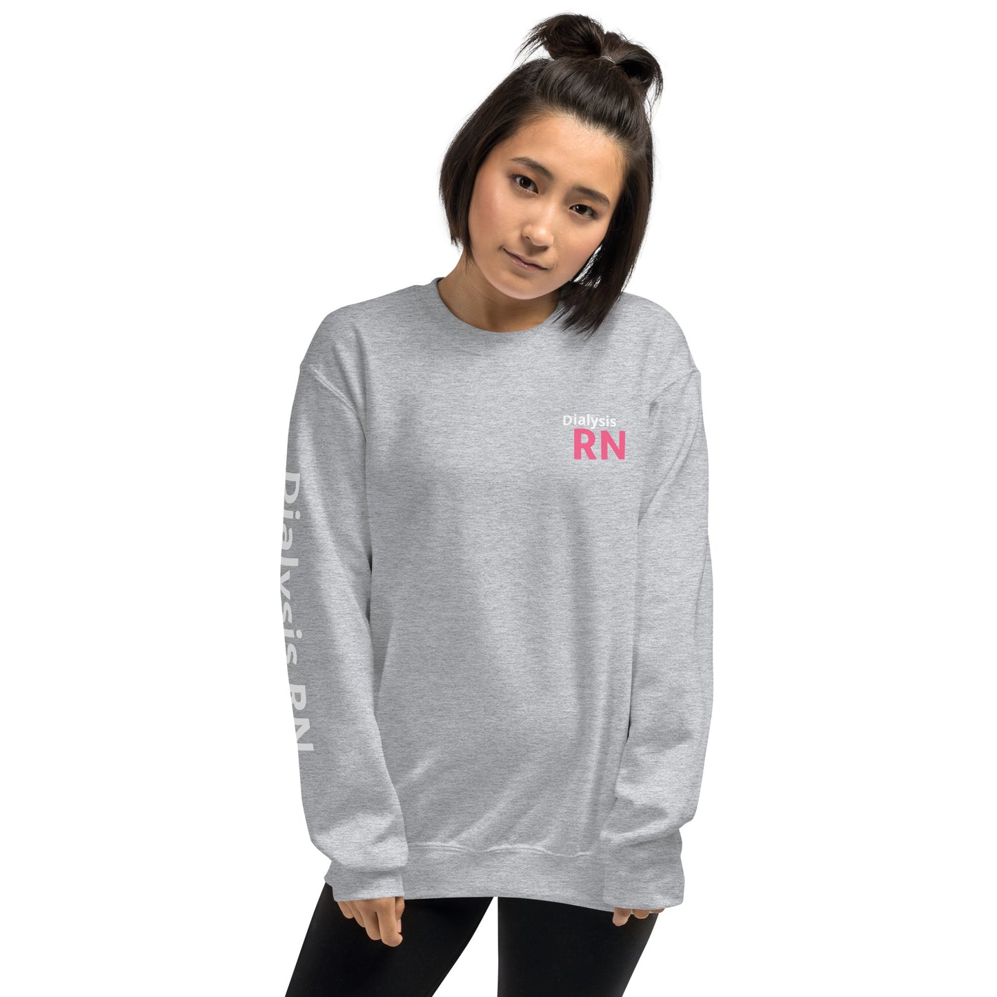 Dialysis Pink RN Sweatshirt