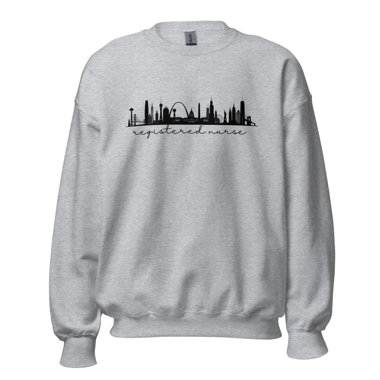 Travel Skyline Nurse Sweatshirt