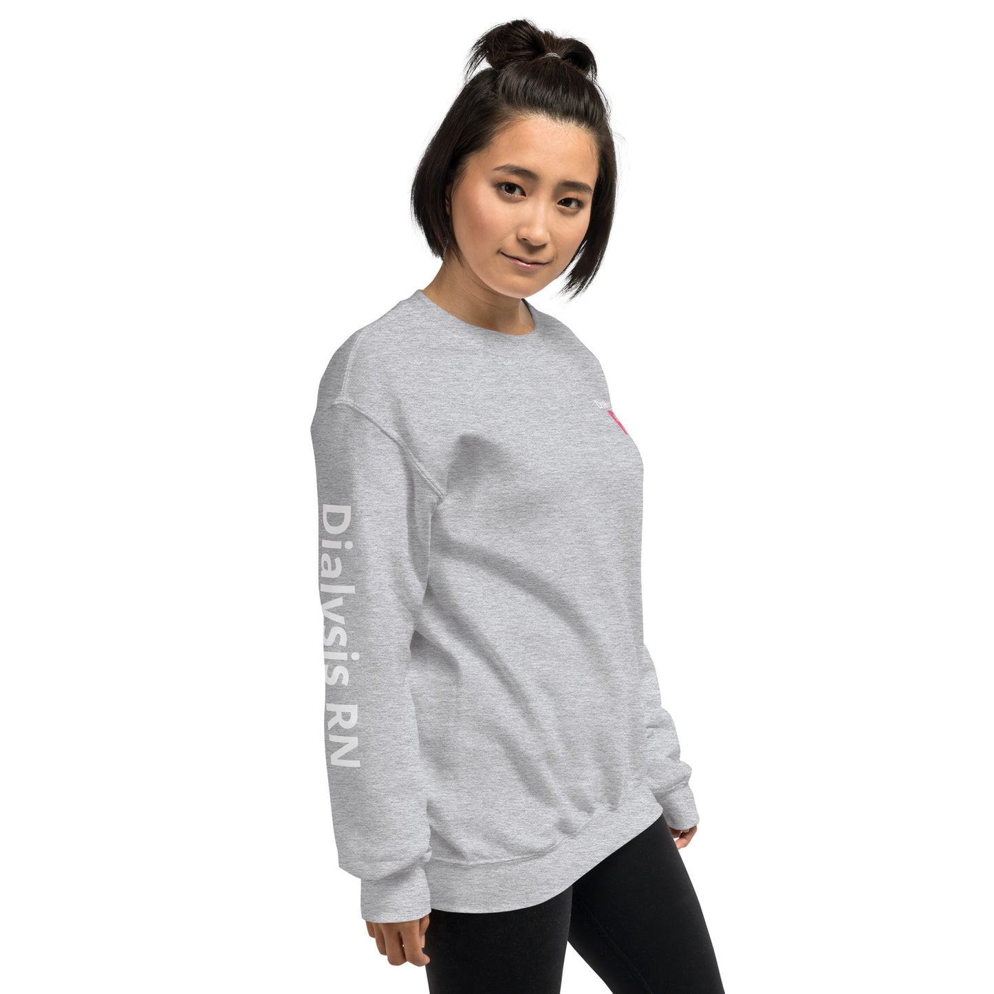 Dialysis Pink RN Sweatshirt