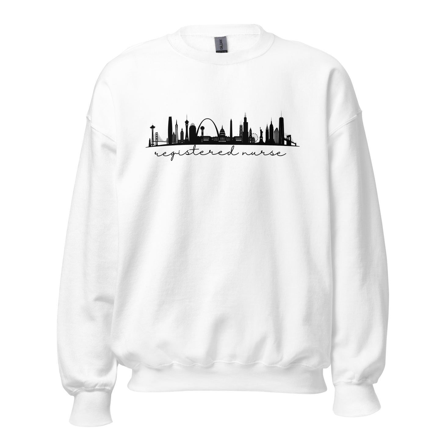 Travel Skyline Nurse Sweatshirt