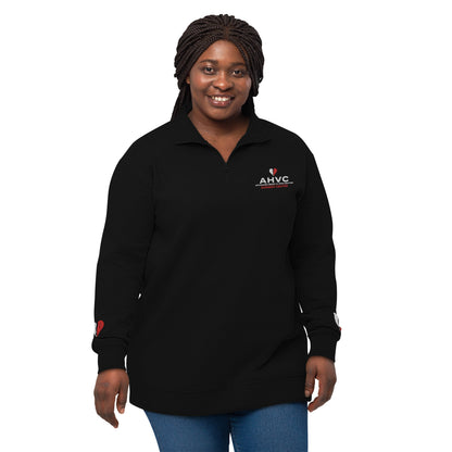 AHVC Surgery Center Unisex fleece pullover with Large Back Embroidery