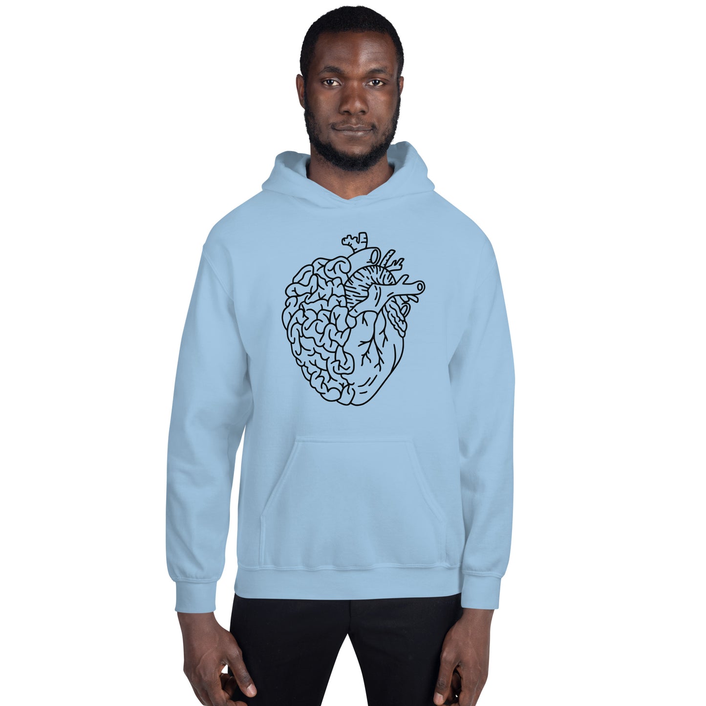 Cardiac & Neuro, Heart and Brain Hoodie