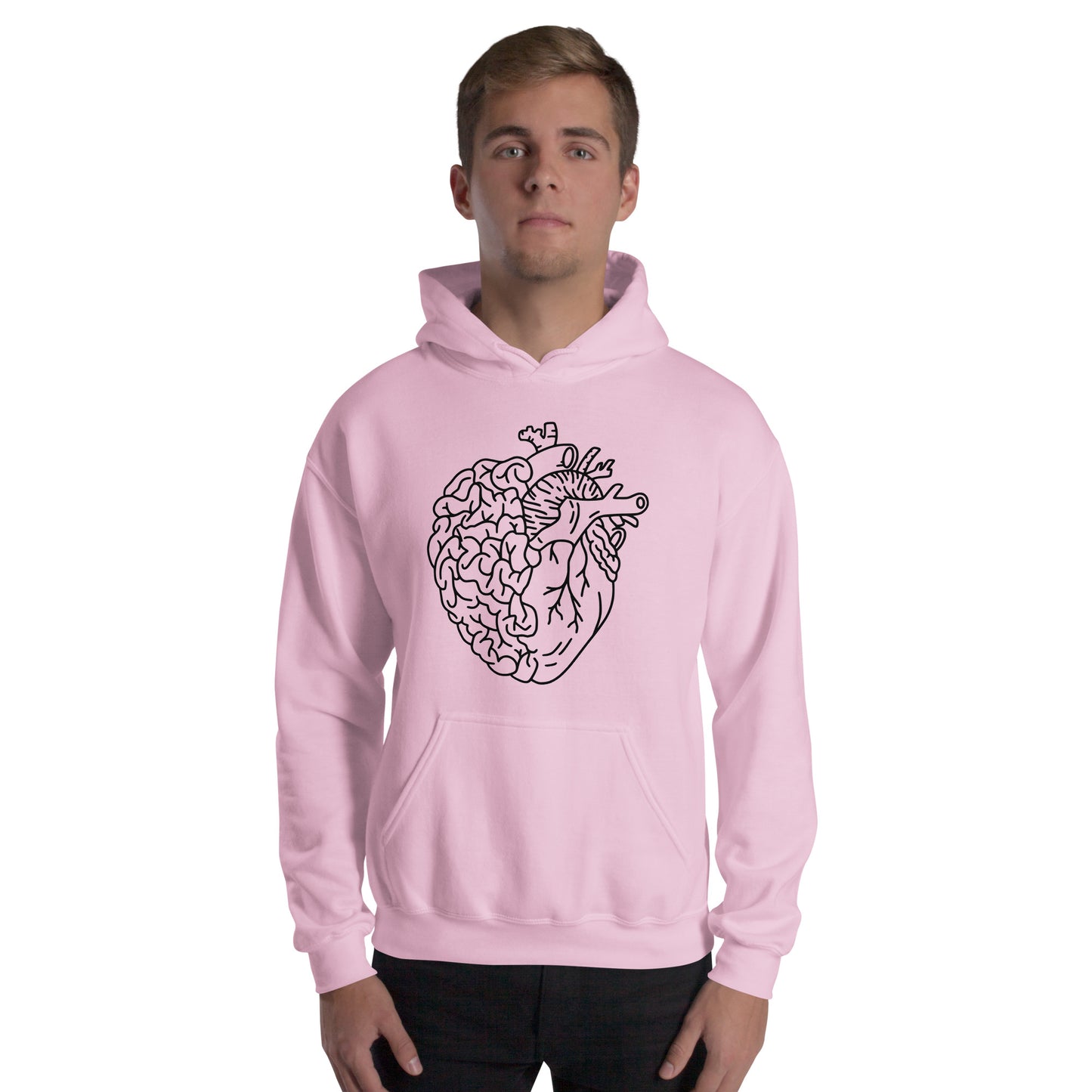 Cardiac & Neuro, Heart and Brain Hoodie