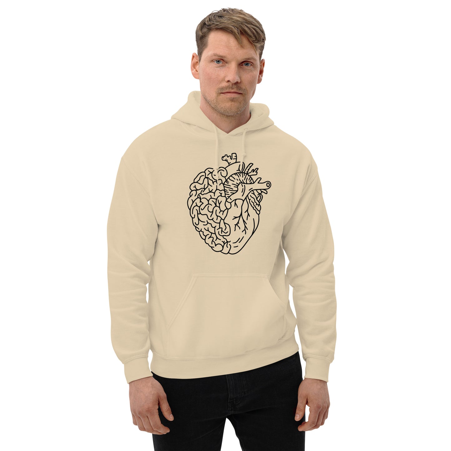 Cardiac & Neuro, Heart and Brain Hoodie