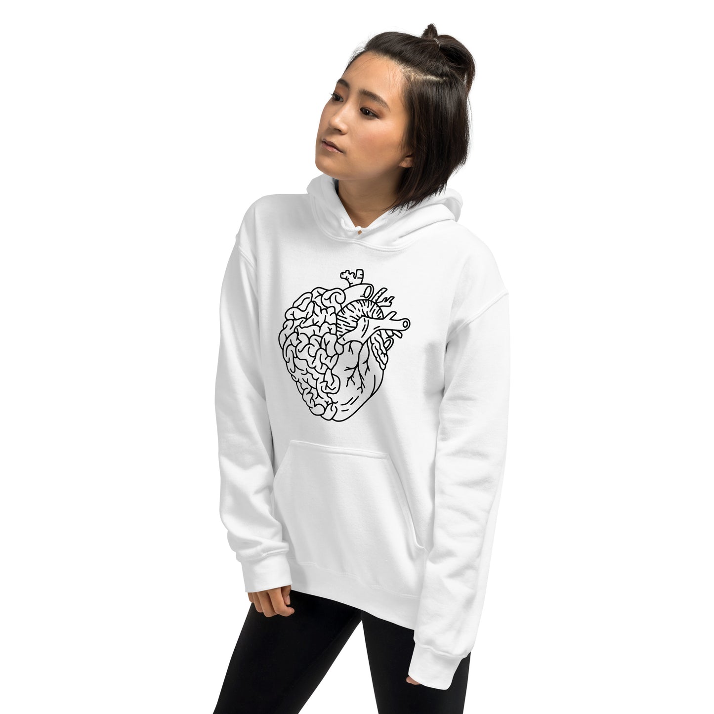 Cardiac & Neuro, Heart and Brain Hoodie