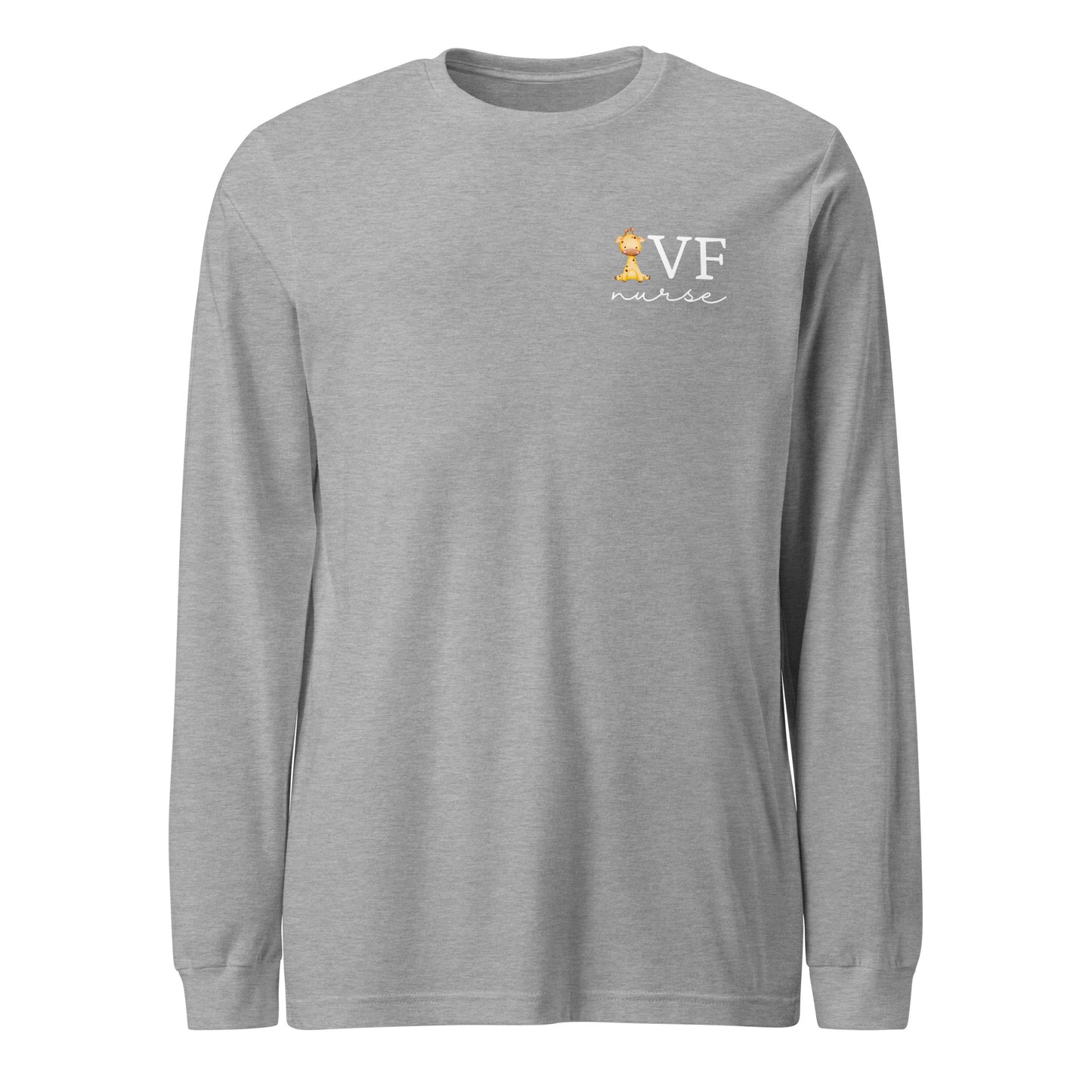 IVF Nurse Cute Animal Long Sleeve Tee