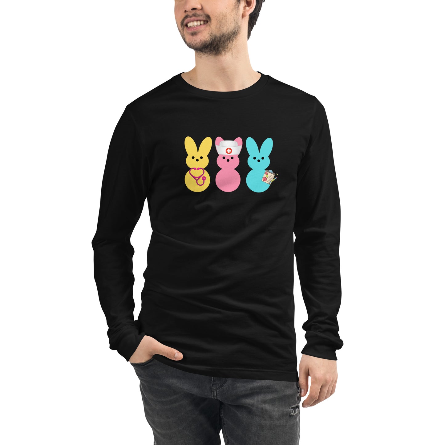 Nurse Peeps Long Sleeve Tee