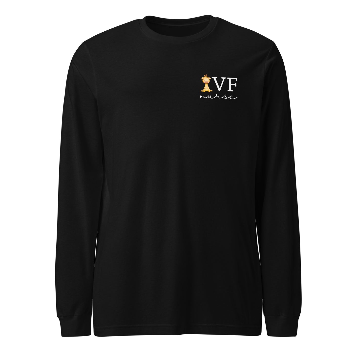 IVF Nurse Cute Animal Long Sleeve Tee