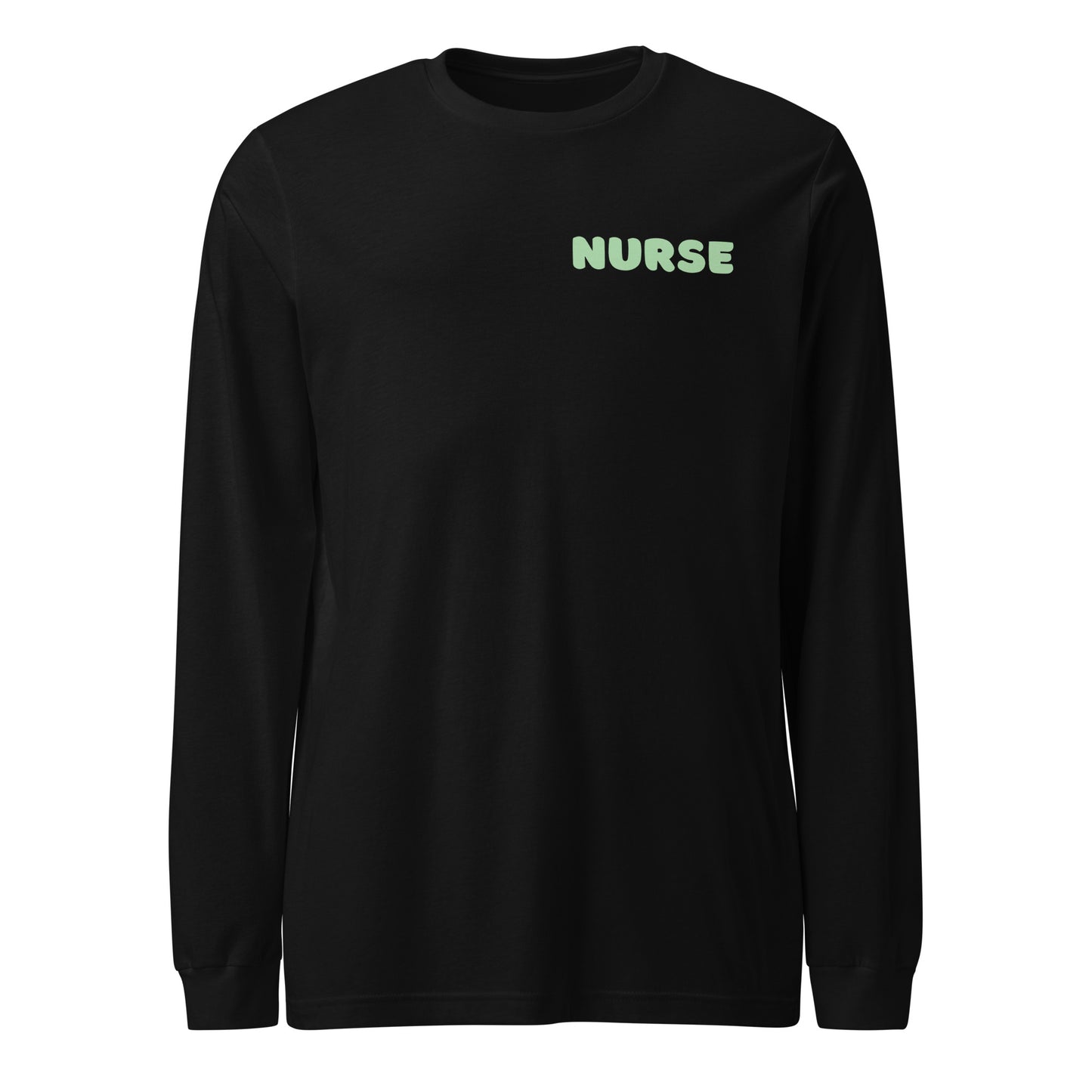 Minty Halloween Nurse Long Sleeve Tee