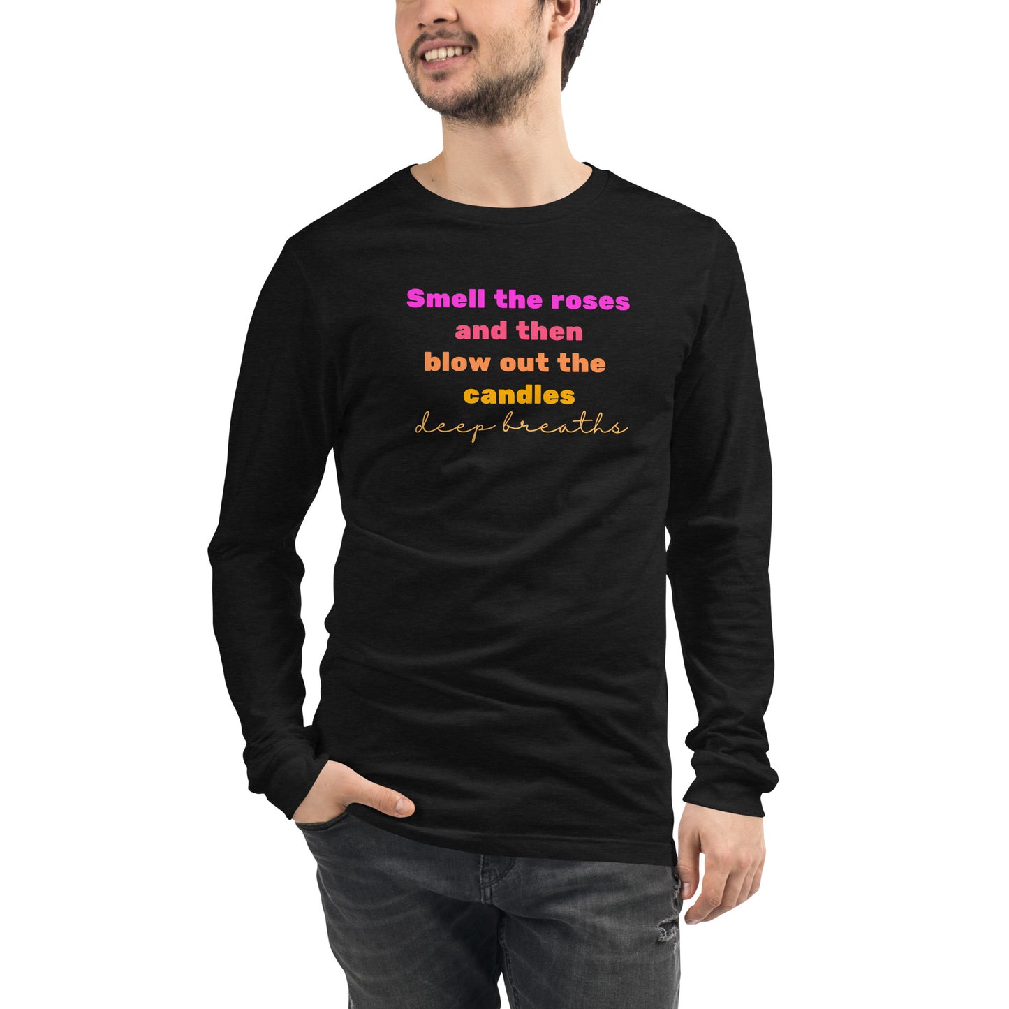 Deep Breaths Long Sleeve Tee