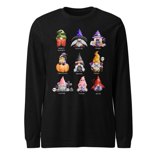 Gnomes Departments Long Sleeve Tee