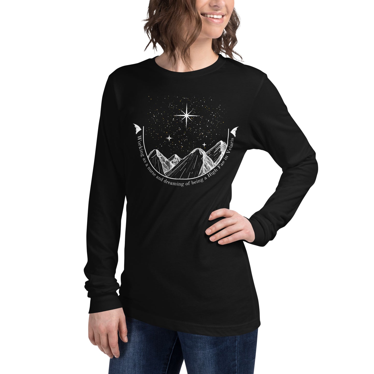 Velaris Nurse Unisex Long Sleeve Tee