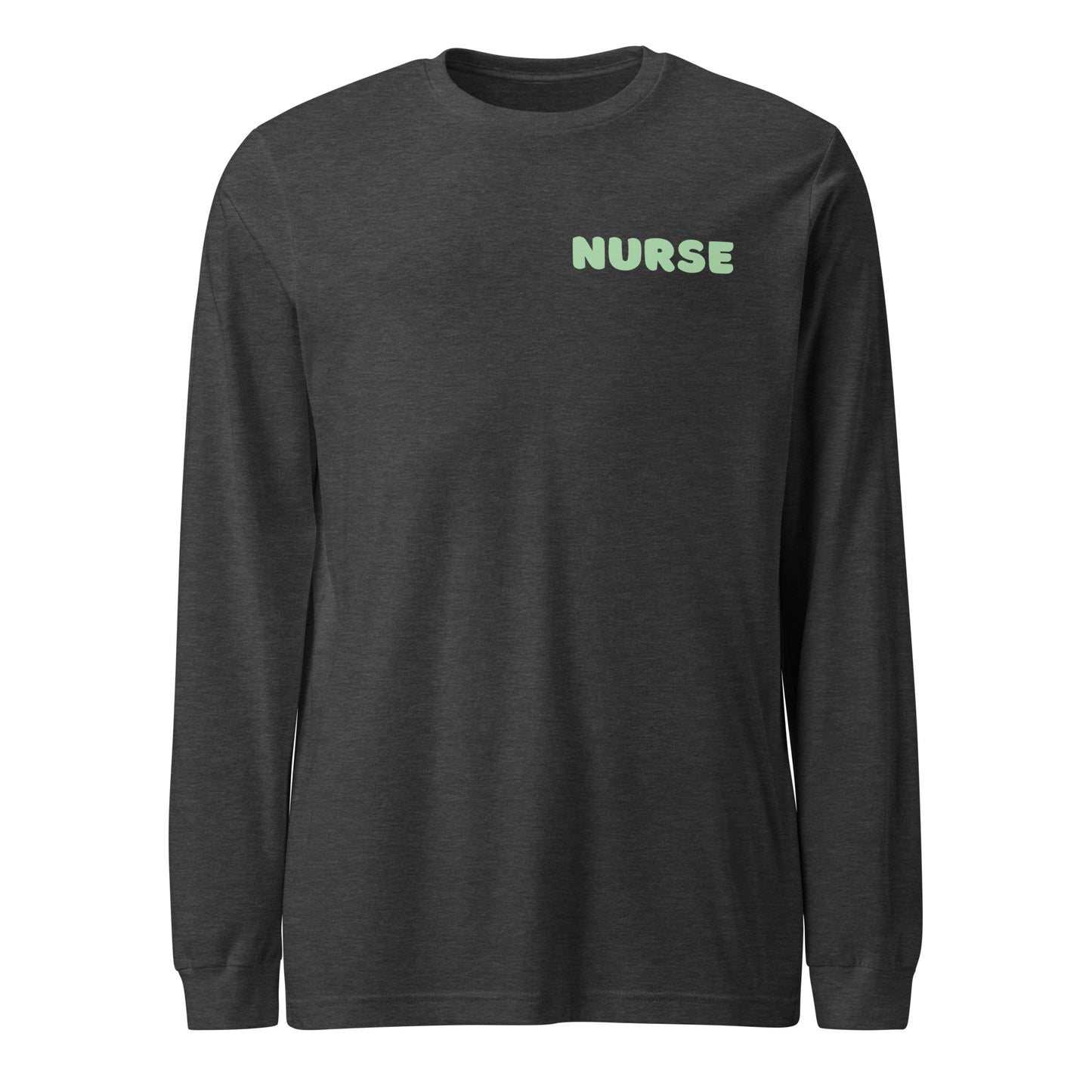 Minty Halloween Nurse Long Sleeve Tee