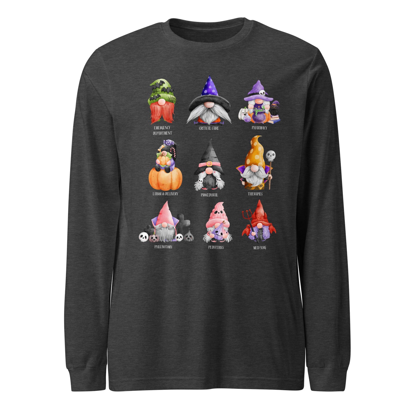 Gnomes Departments Long Sleeve Tee